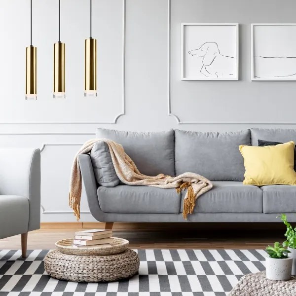 Lustră pe cablu DIEGO 3xE27/60W/230V