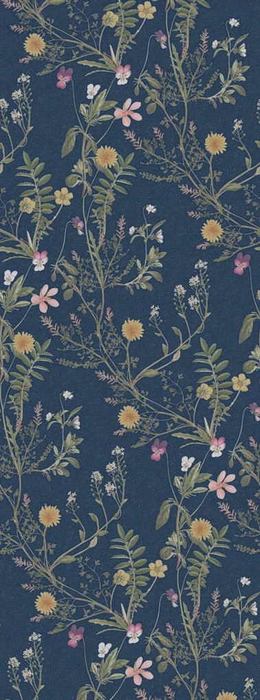Fototapet, Storm Flowers, Ocean Blue, Rebel Walls