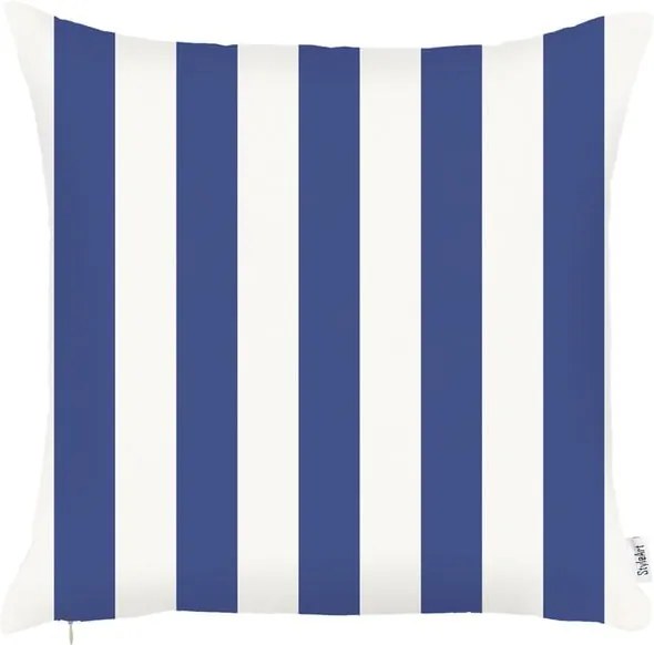 Față de pernă Apolena Sail Stripes, 43 x 43 cm, albastru