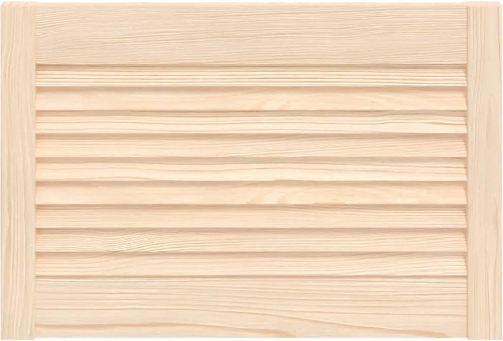 vidaXL Ușă de dulap cu design lambriu, 39,5x59,4 cm, lemn masiv de pin
