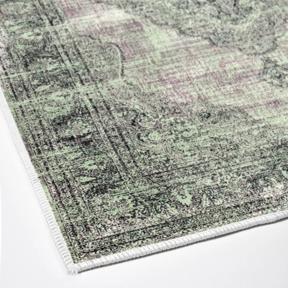 Covorașe de baie verzi-gri 2 buc. 60x100 cm – Foutastic