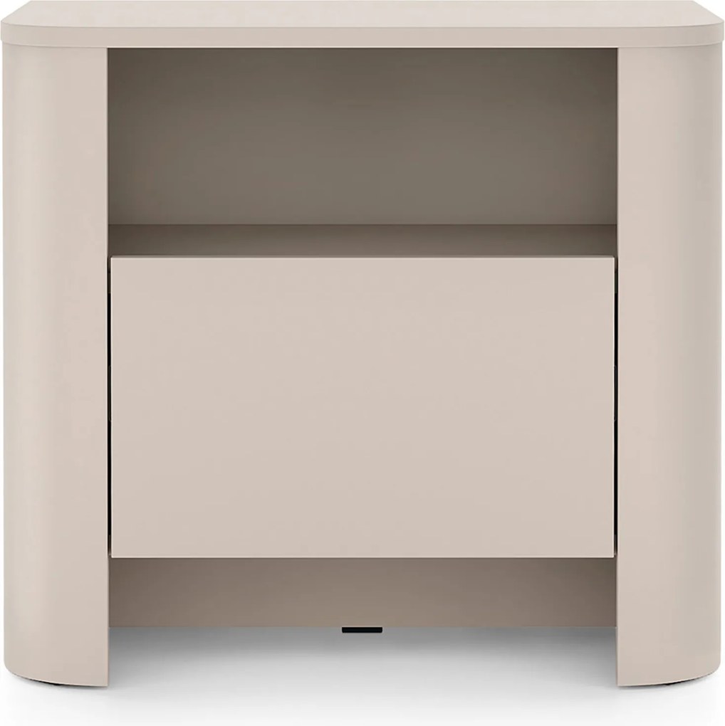 Noptieră Sorrenti 58 cm - cashmere