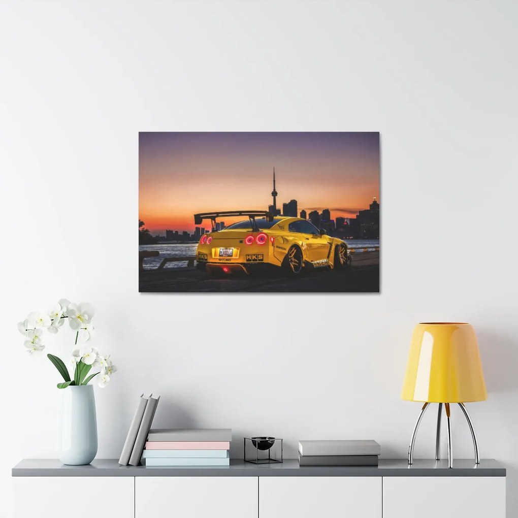 Tablou Canvas Nissan GTR 60x40 cm