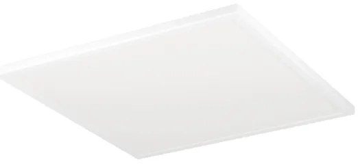 Plafonieră LED dimabilă de exterior Eglo 901462 ROVITO-R 17W/230V 50x50 cm IP44 alb + telecomandă