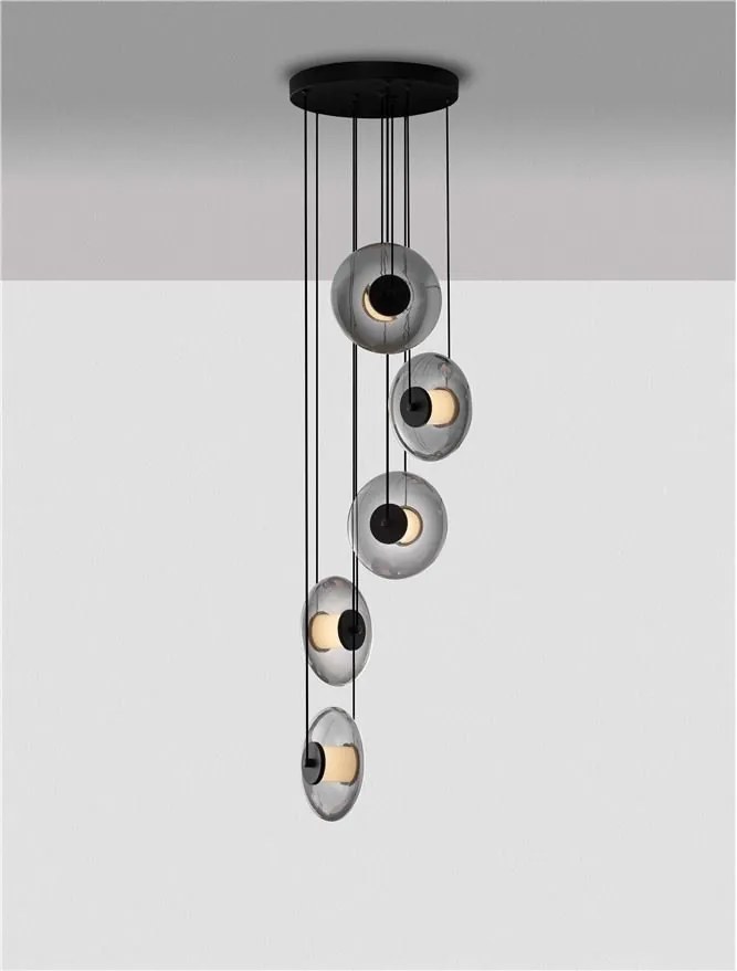 Lustra LED suspendata design modern decorativ SKIA 5L