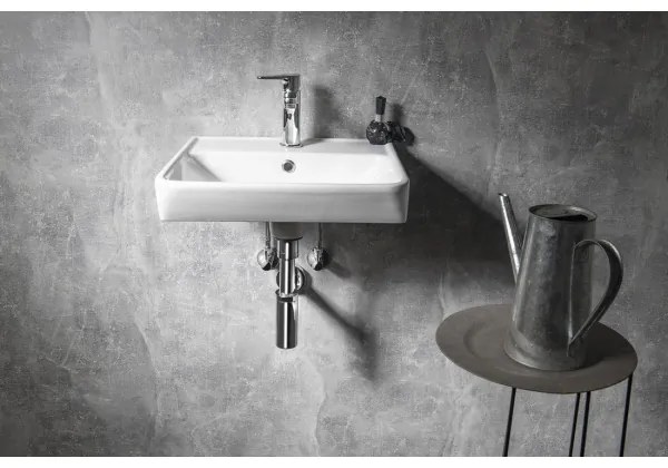 Bruckner - Lavoar încastrat NEON 45x41,5 cm ceramică/alb