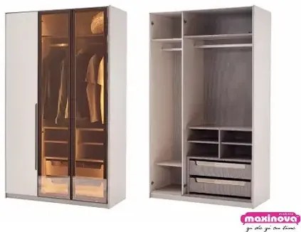 Mobilier dormitor dulap colt 7 usi,Verona