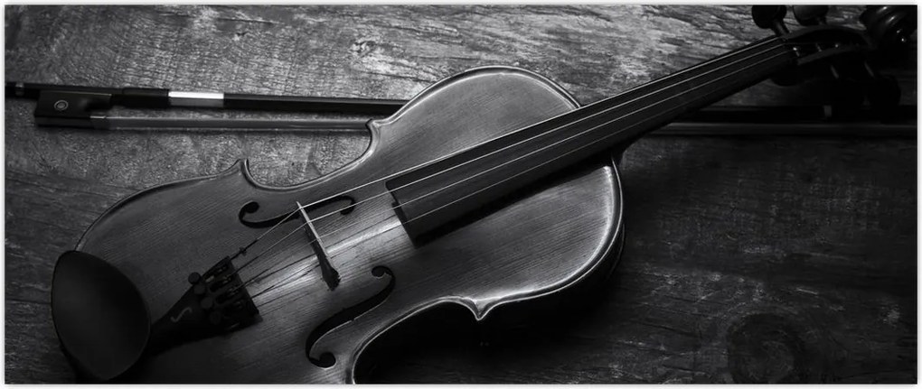 Tablou - Violete (120x50 cm)