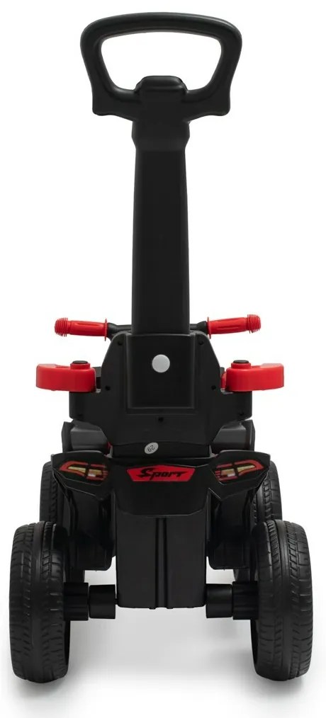 Baby Mix Mega Prime EVA balansoar pentru copii cubară de ghidare, roșu