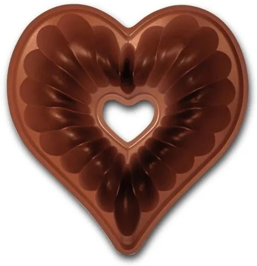 Formă pentru guguluf KITCHISIMO, inimă, cupru