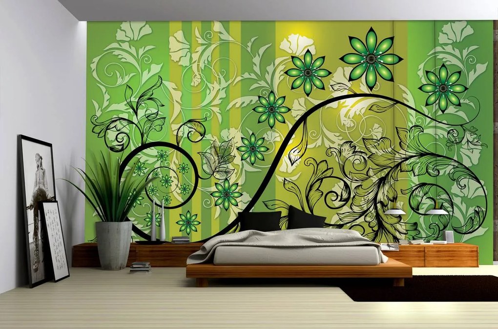 Fototapet - Flori (152,5x104 cm)