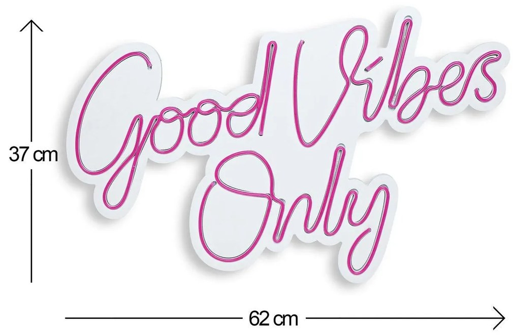 Lampa Neon Good Vibes Only 2
