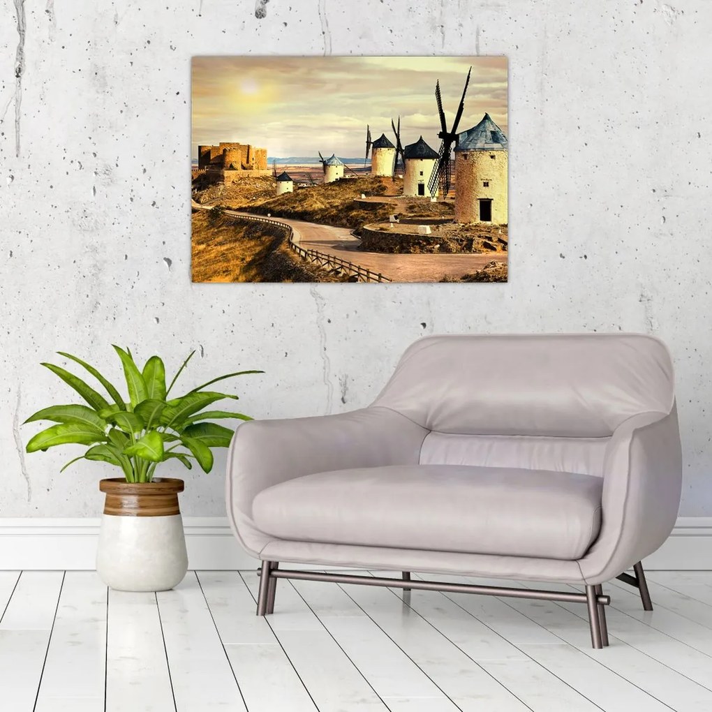 Tablou - Morile de vânt (70x50 cm)