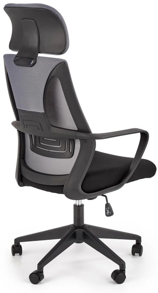 Scaun de birou Valdez gri/negru