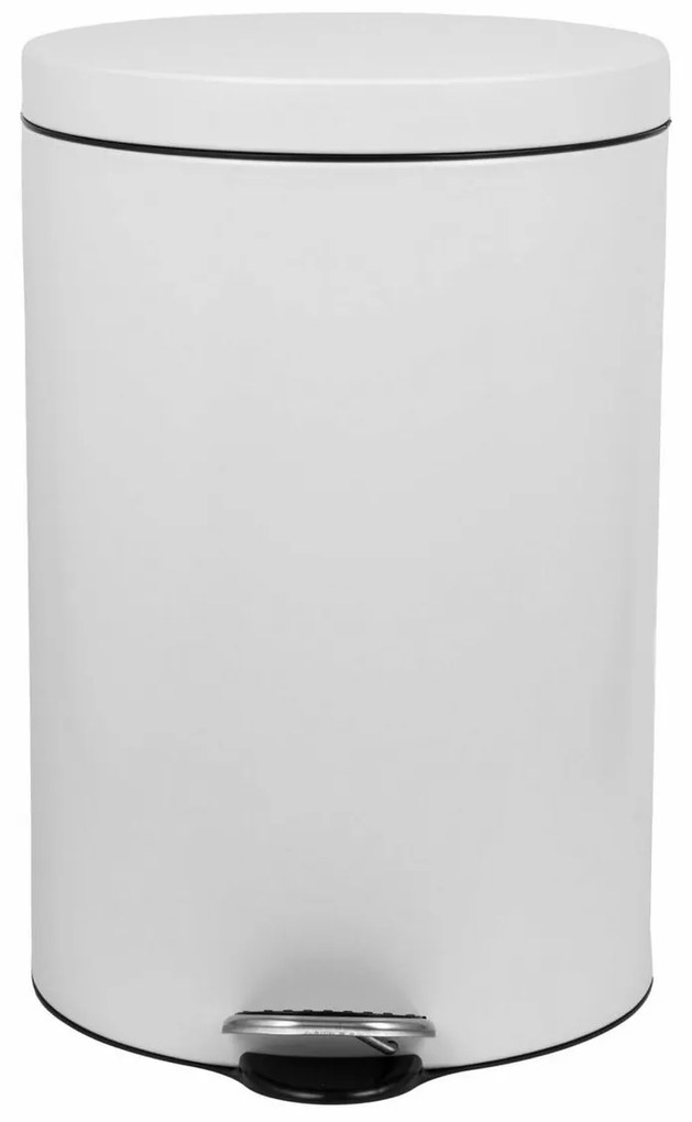 Alda Coș de gunoi cu pedală Freedom Fresh 20 l,alb, 20 l