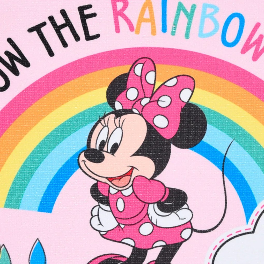 Disney Minnie Rainbow prosop de mâini, prosop de față, prosop 40x30 cm
