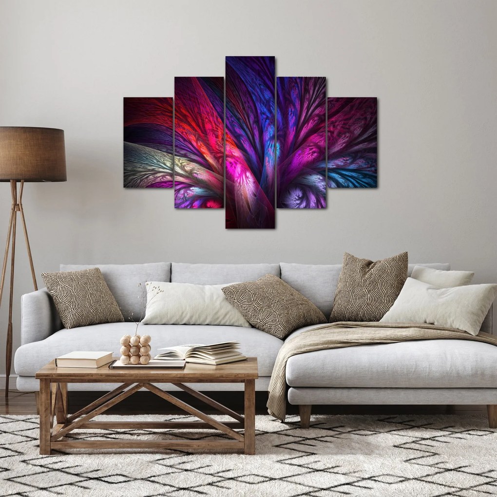 Tabloul abstract cu copacul (150x105 cm)