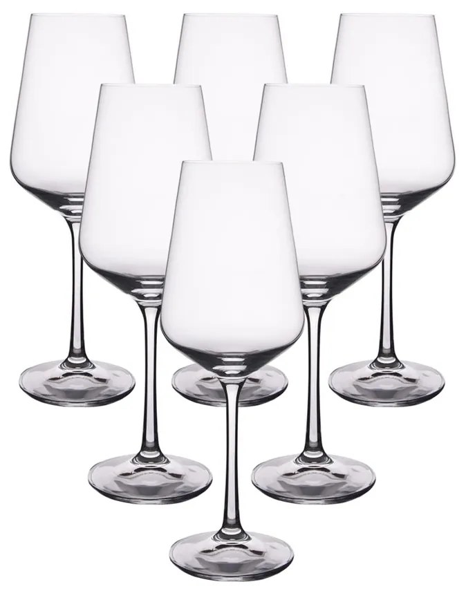 Set 6 pahare de vin alb Crystalex SANDRA,0,25 l, 250 ml