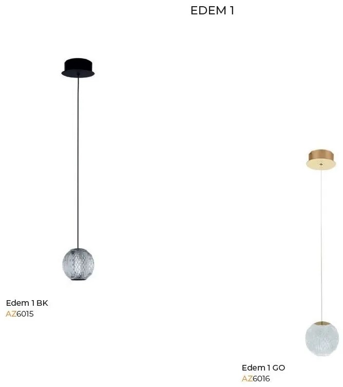 Pendul LED de design modern EDEM 1 GO