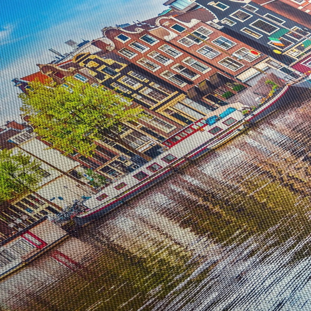 Tablou - Case dansatoare, Amsterdam (90x60 cm)