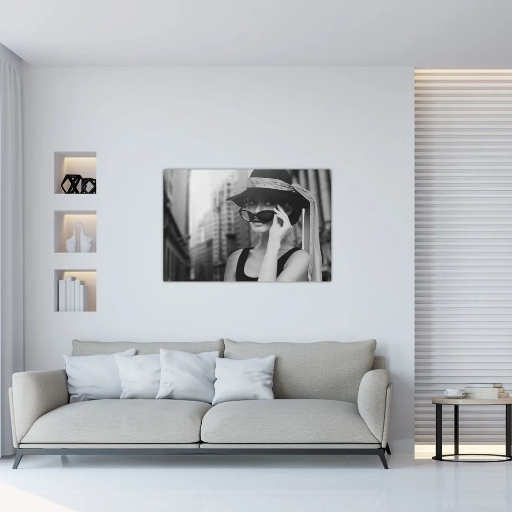 Tablou cu femeie (90x60 cm)