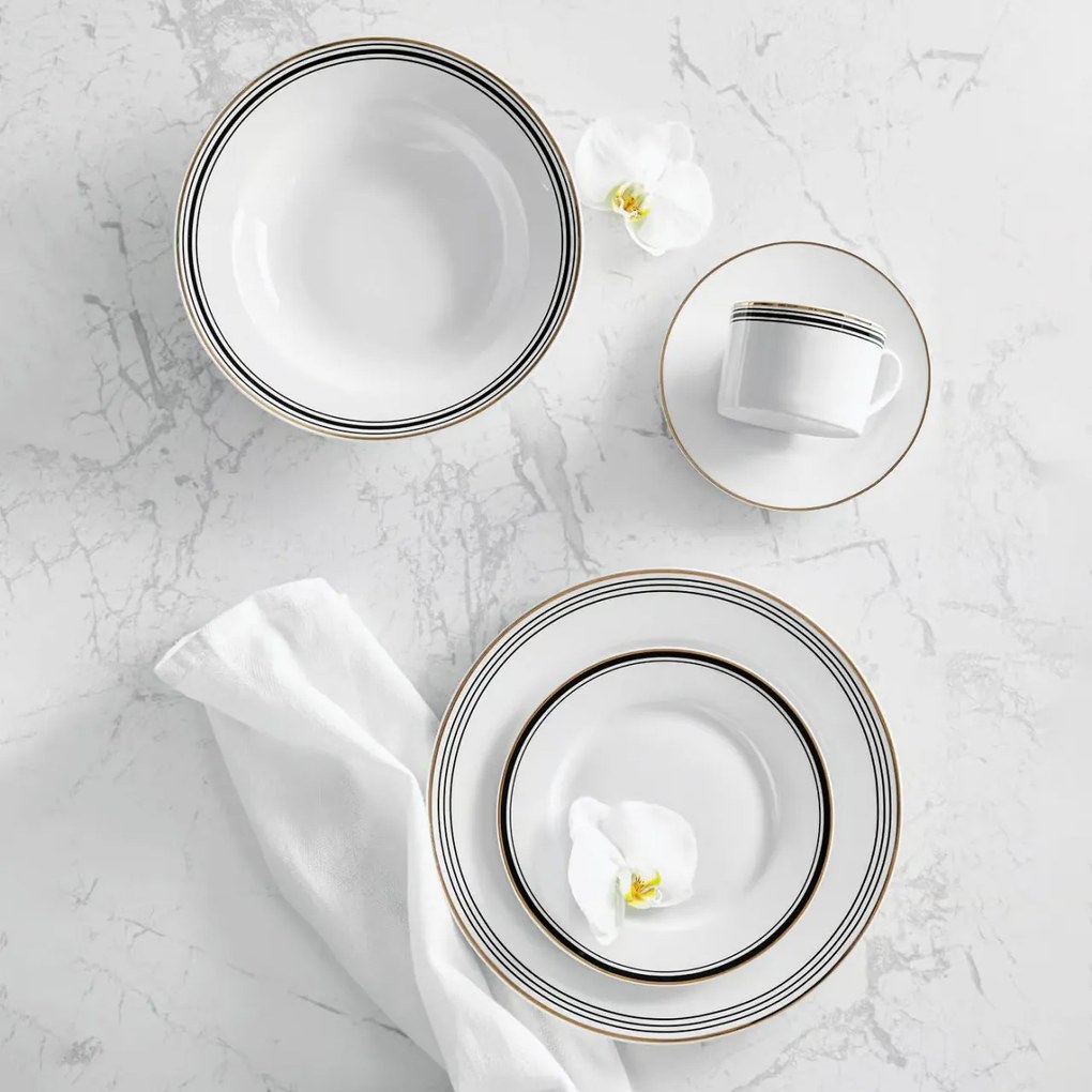 Set servire ceai sau cafea, 12 piese, 6 persoane, Art Deco
