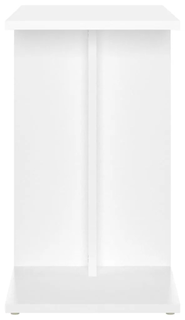 Masa laterala, alb, 50x30x50 cm, PAL 1, Alb
