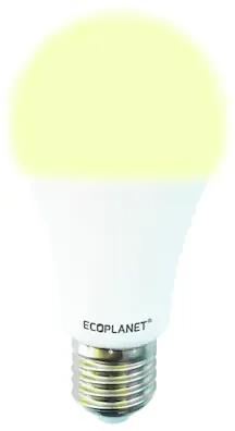 Bec LED Ecoplanet, E27, 7W (60W), 630 LM, F, lumina calda 3000K, Mat Lumina calda - 3000K, 1 buc