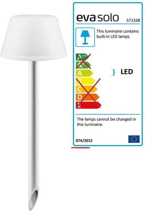 Eva Solo – SunLight garden lamp (with ground spike) Alb translucid