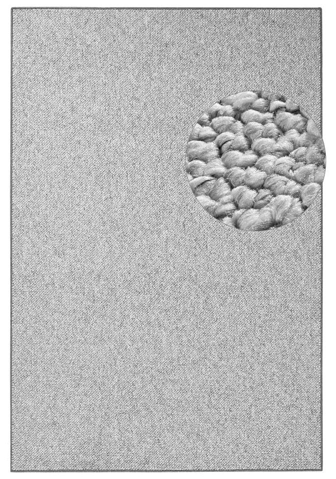 Covor gri 80x150 cm Wolly – BT Carpet
