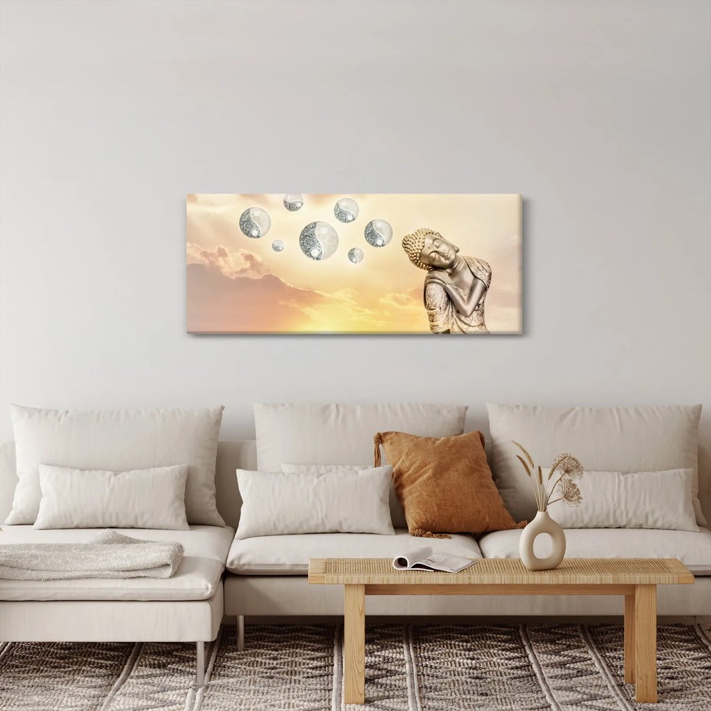 Tablou - Timp pentru meditații (120x50 cm)