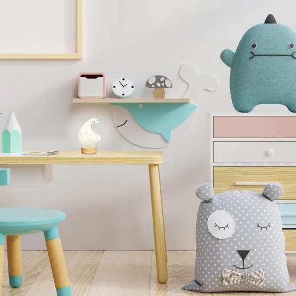 Veioză LED de masă pentru copii AKALI LED/2W/5V 3000K fag barcă Rabalux 76001