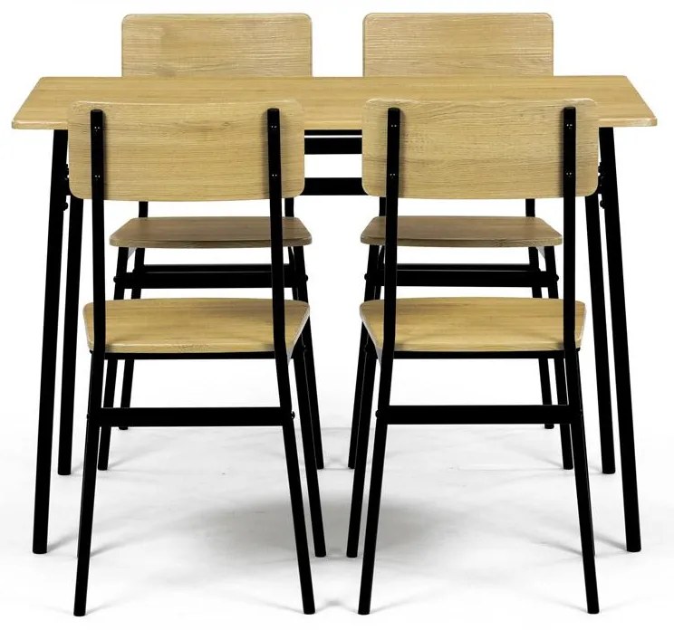 Set mobilier sufragerie Anasagasti 2 (stejar sălbatic) (pentru 4 persoane). 1120646