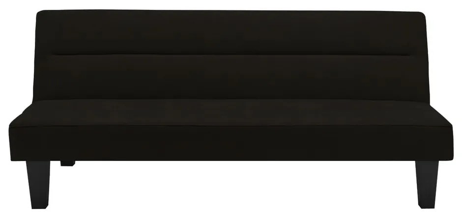 Canapea extensibilă neagră 175 cm Kebo - Støraa