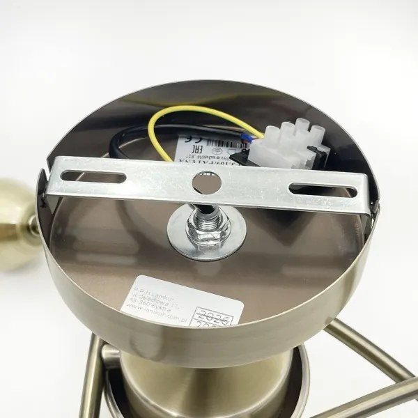 Lustră aplicată DONNA 3xE27/60W/230V patină