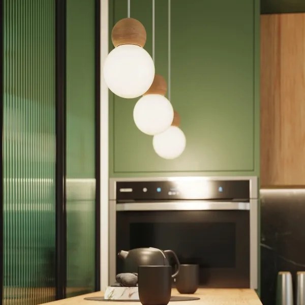 Lustră pe cablu Sollux SL.1390 PEKKA 1xG9/8W/230V alb