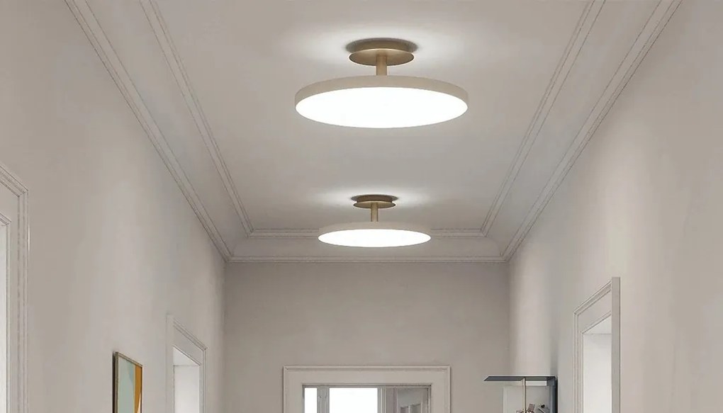 Plafoniera, Lustra LED aplicata design scandinav Asteria Up anthracite, 60cm 2330 VTC