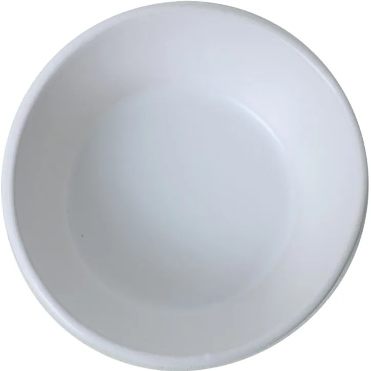 Set de 6 boluri din ceramică Facetta 12 cm, alb