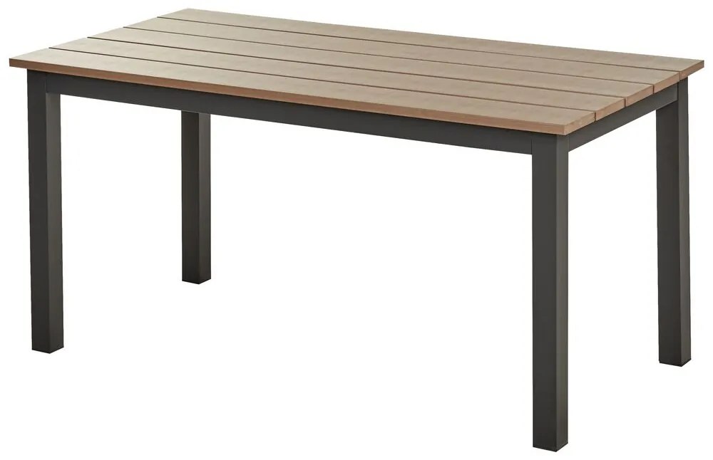Set mobilier de grădină Mesza (Negru + bej). 1081375