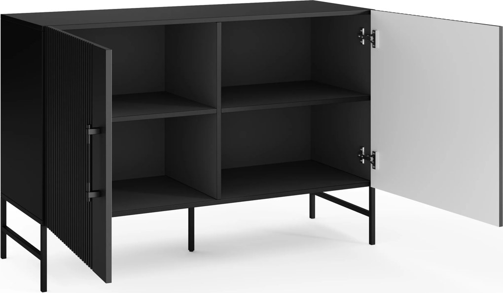 Comoda RAFTT 120x80cm, neagra