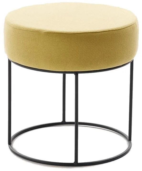 Taburet RELO, Ø 40 cm, galben