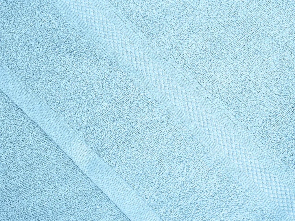 1x prosop de baie CLARYSSE ELEGANCE 70x140 cm + 1x prosop CLARYSSE 60x110 cm 100% bumbac, albastru deschis
