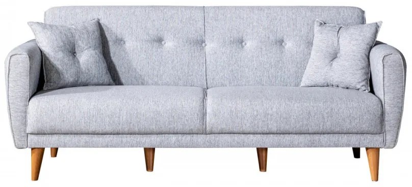 Set Canapea Extensibilă si Fotoliu Aria, Gri