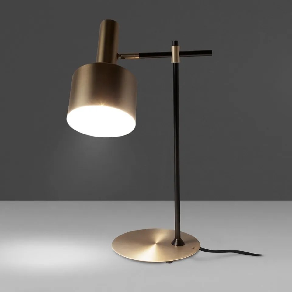 Lampa de masa eleganta design minimalist Golden