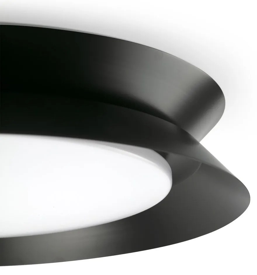 Plafoniera LED design circular 45cm TENDER negru
