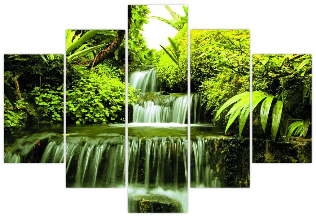 Tablou - Cascade indoneziene (150x105 cm)