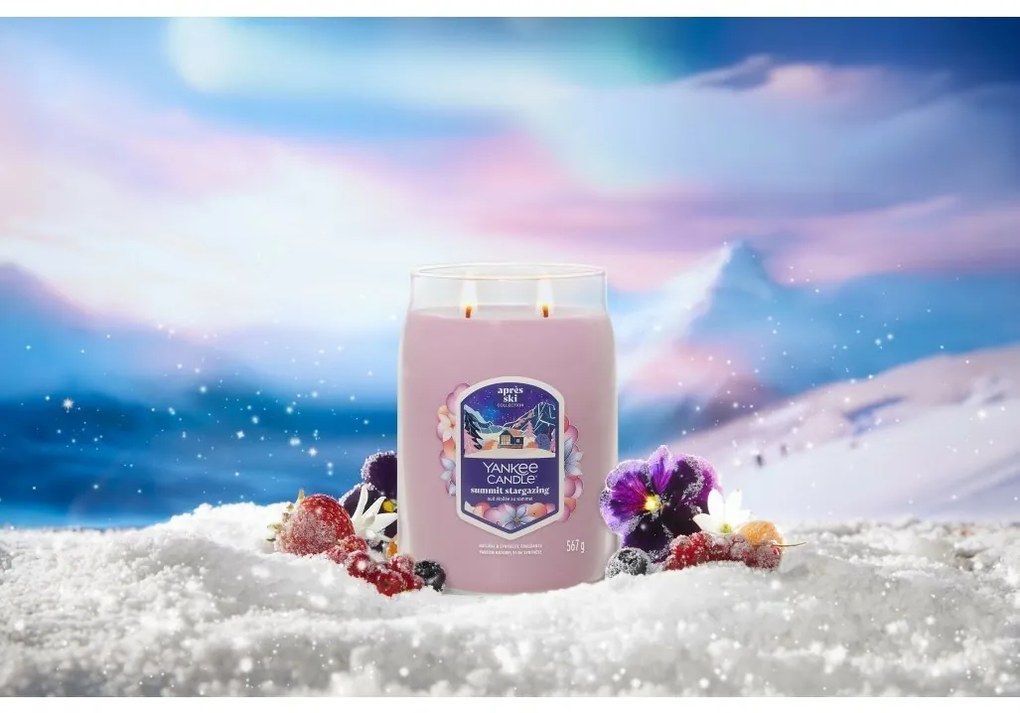 Yankee Candle Lumânare parfumată mare Signature Summit Stargazing, 567 g, L