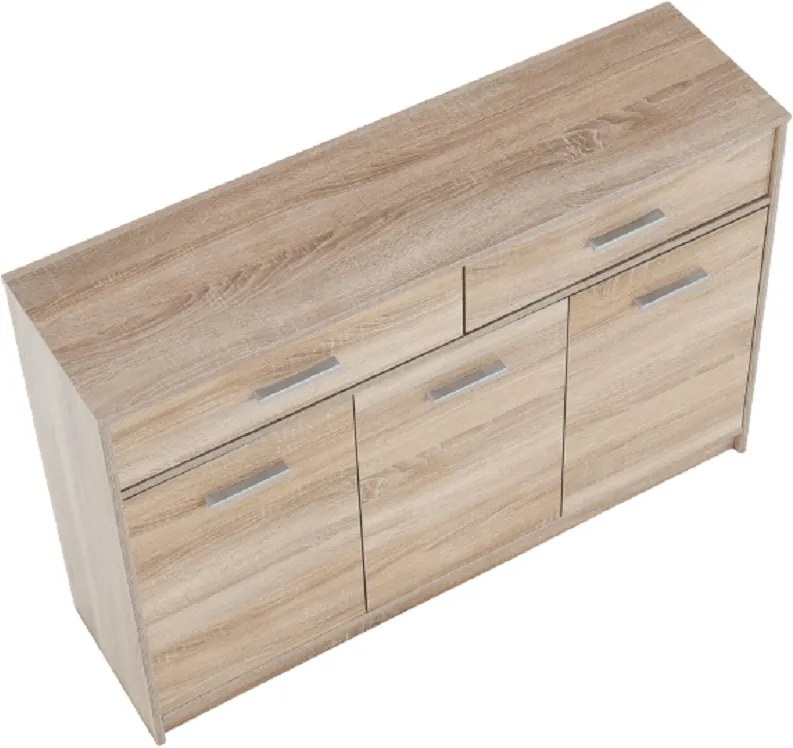 comoda 3D2S, stejar sonoma, TEYO