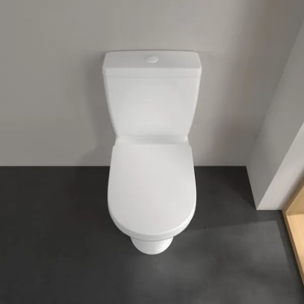 Villeroy & Boch O.NOVO - vas WC combinat din ceramică, alb, 56581001