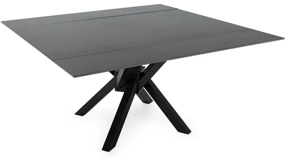 Masă de dining extensibilă cu blat din piatră cu blat suplimentar 90x150 cm Arlene – Marckeric